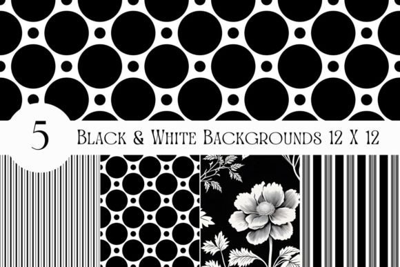 Black and White Bold Backgrounds: Elevate Your Creative Vision