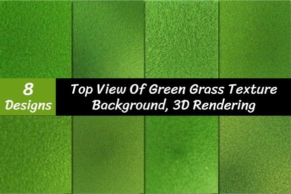 Green Grass Texture Backgrounds: Natural Design Assets