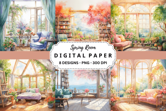 Refreshing Your Creative Projects with Spring Room Backgrounds