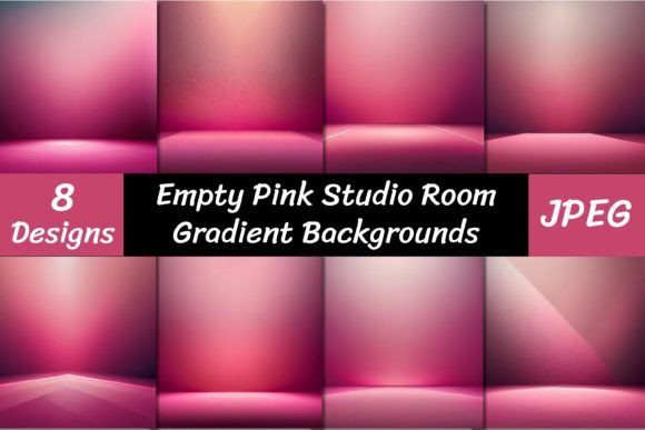 Smooth Pink Studio Gradient Backgrounds: A Designer's Go-To Asset