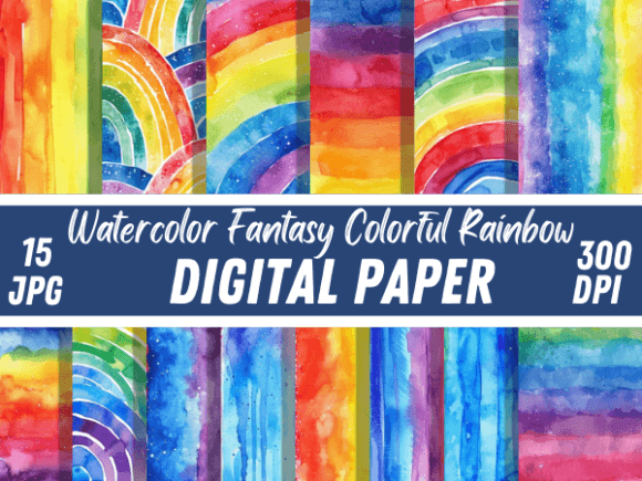 Unleashing Creativity with Fantasy Colorful Rainbow Backgrounds