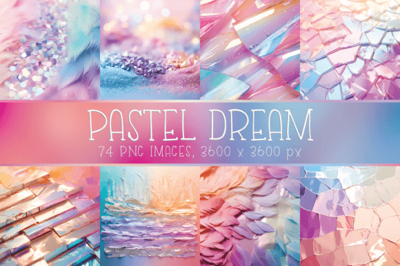 Unlock Dreamy Aesthetics with Pastel Iridescent Backgrounds
