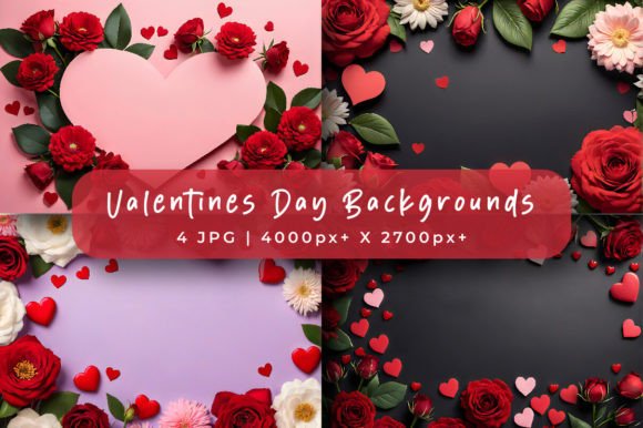 Valentine's Day Backgrounds: Your Design Foundation for Love